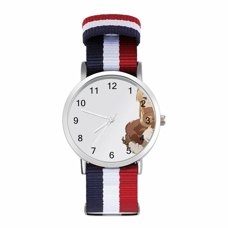 Reloj de cuarzo violeta Evergarden para hombre, pulsera con foto de viaje, Retro, venta al por mayor