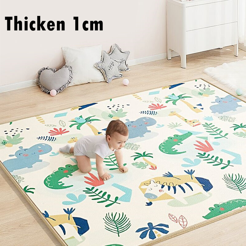 Polymère de jeu imperméable pour bébé, tapis pliable, couverture de jeu pour enfant, XPE, tapis de sol souple, jouets pliants