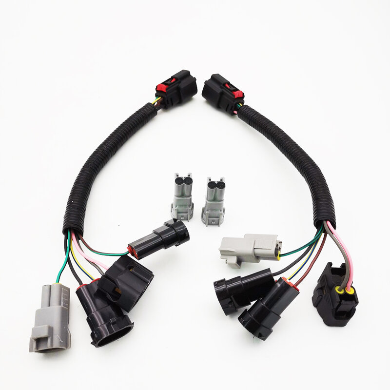 Farol do carro modifica o halogênio ao jogo do chicote de fios do fio do diodo emissor de luz para toyota tacoma 16-20