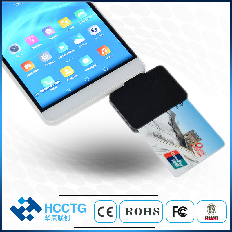 PC-LINK C타입 USB PC SC 호환 스마트 카드 리더, 태블릿 PC용, DCR32