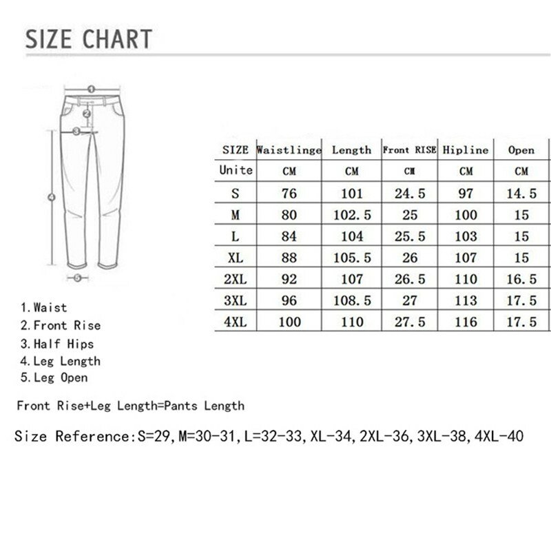 Men Jeans Knee Hole Ripped Stretch Skinny Denim Pants Solid Color Black Blue Autumn Summer Hip-Hop Style Slim Fit Trousers S-4XL