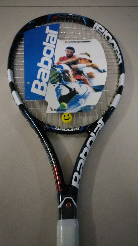 Raquette de tennis en fibre de carbone radicale Microgel, raquette avec sac, poignée, 1PC