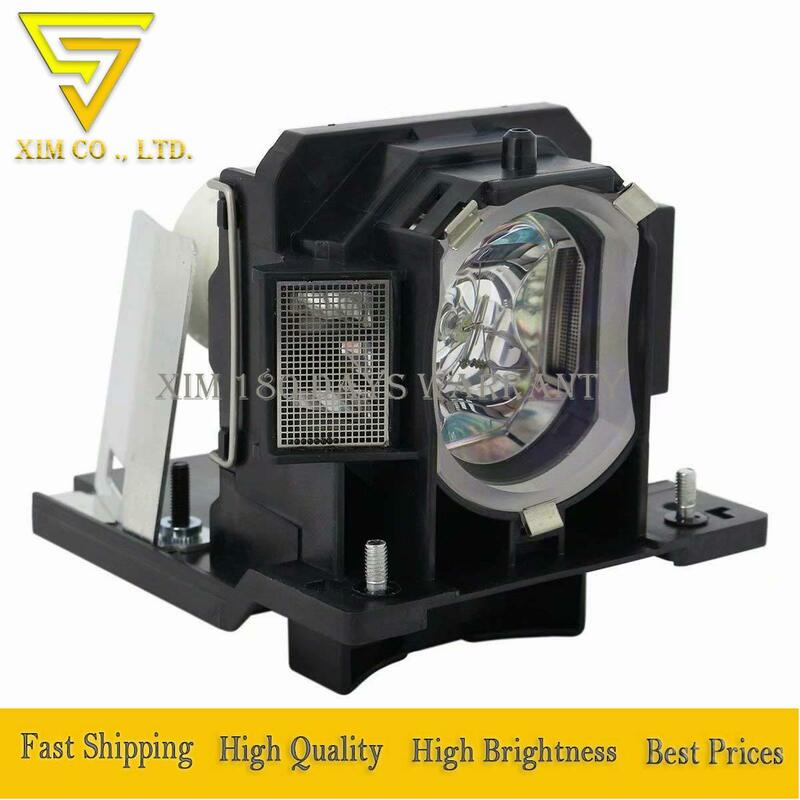 Lámpara de proyector DT01091 para Hitachi, CP-AW100N, CP-D10, CP-DW10, ED-AW100N, ED-AW110N, HCP-Q3, alta calidad, con carcasa