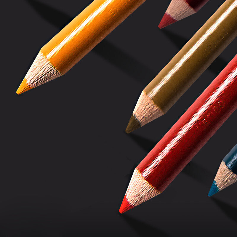 プリズマカラー-24色の油性鉛筆,ポートレート用ソフトコアペンシル,スケッチ用の木製カラーペンシル,アーティスト用の学用品