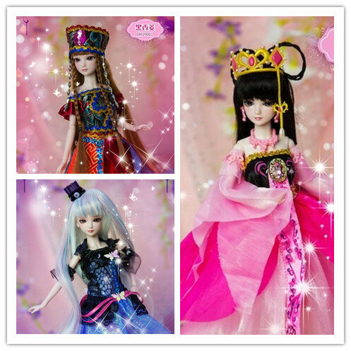 Neue ankunft 11'' BJD Puppe 29cm Prinzessin 14-Gelenke blyth puppe (Kleidung + Schuhe + Make-Up) mode Puppe für Mädchen