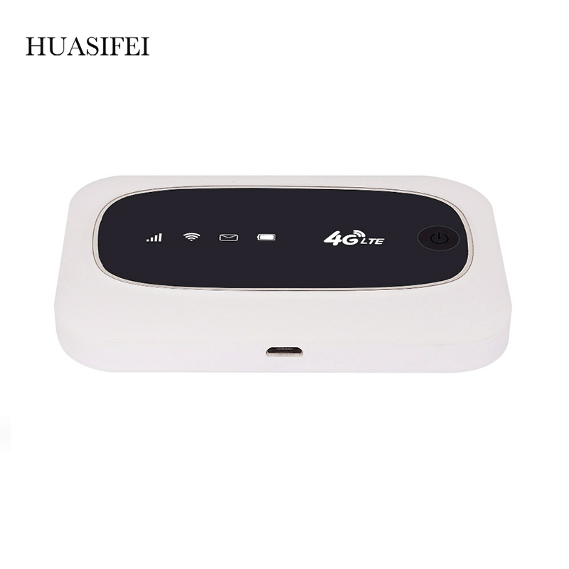 HUASIFEI 4g Wifi Router 150Mbps Wireless Wifi 3G/4G LTE Routers Portable Pocket wi fi Mobile Hotspot Unlocked Global Sim Card
