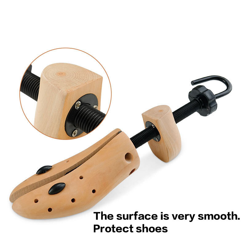 High Quality Wooden Shoe Trees Adjustable Shape For Women Men Wood Shoes Tree Professional Shoe Stretchers Extender Keeper