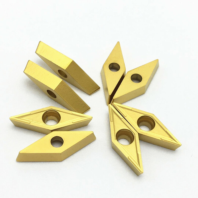 10 pieces of VCMT110304 UE6020 high-quality carbide blade built-in turning tool VCMT 110304 metal CNC lathe parts tool