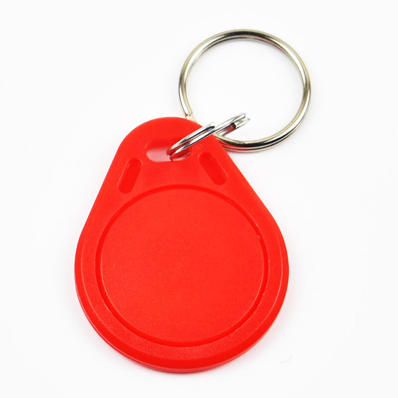 1 buah/lot 125Khz T5577 RFID tag kunci dapat dihapus keyfob Token gantungan kunci kartu kontrol akses