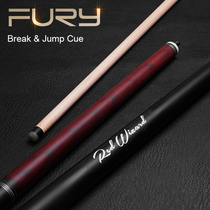 Fury Wizard – bâton De billard en érable, 4 couleurs, avec Joint Uni-Lock, professionnel