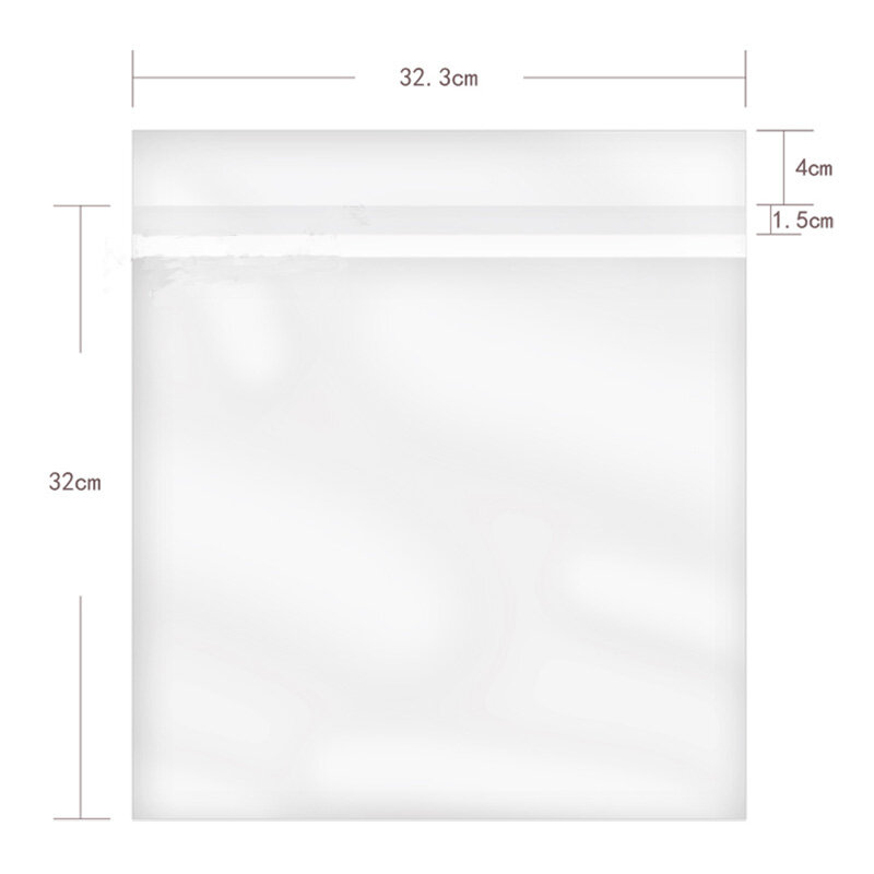 LEcocktail-Juste de protection de disque en gel OPP, sac auto-adhésif, lecteur vinyle, coloré, LP, 12 ", 32.3cm x 32cm, 50 pièces