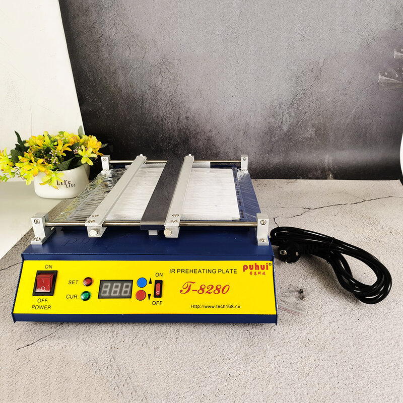 ИК-подогреватель печатных плат T8280 8280, печь предварительного нагрева T-8280, ИК-подогрев, демонтаж духовки, сварочный чип
