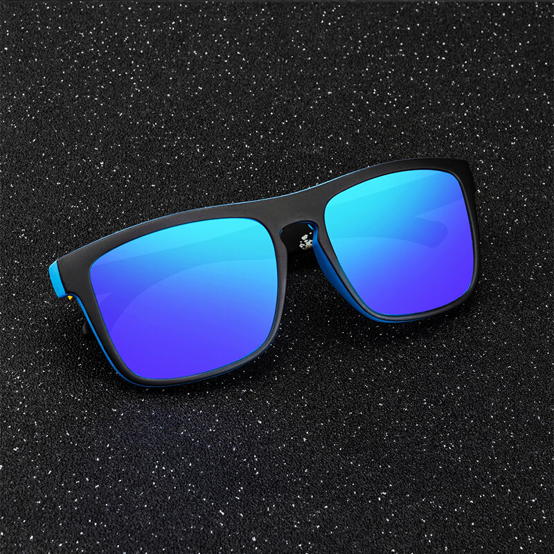 QUISVIKER tout nouveau 2019 lunettes de soleil polarisées hommes femmes lunettes de soleil mâle carré lunettes UV400 rétro Vintage conduite lunettes
