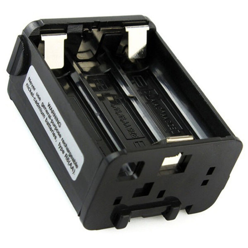 Kenwood-caja de batería para walkie-talkie, paquete de 6 pilas AA para radio bidireccional, BT-8, TH28,TH48,TH78HT