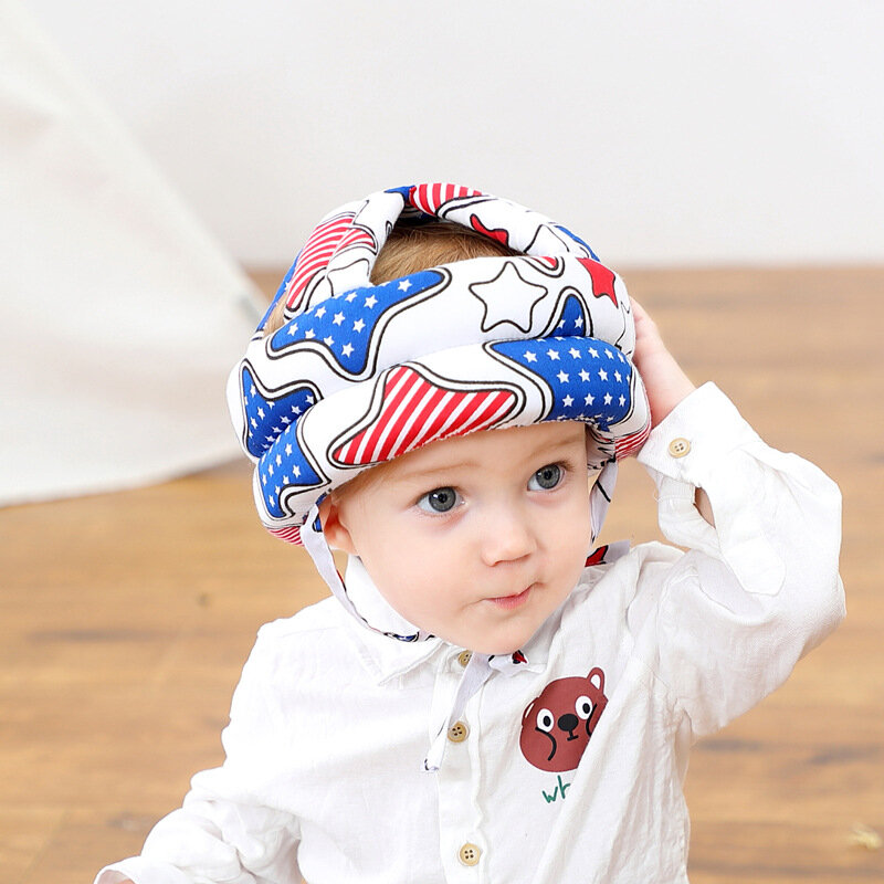 Einstellbare Baby Helm für krabbeln walking 1 2 Jahre Anti herbst Baby Helm Sicherheit Für Neugeborenen 6 12 Monat Kid schutz Hut Kappe