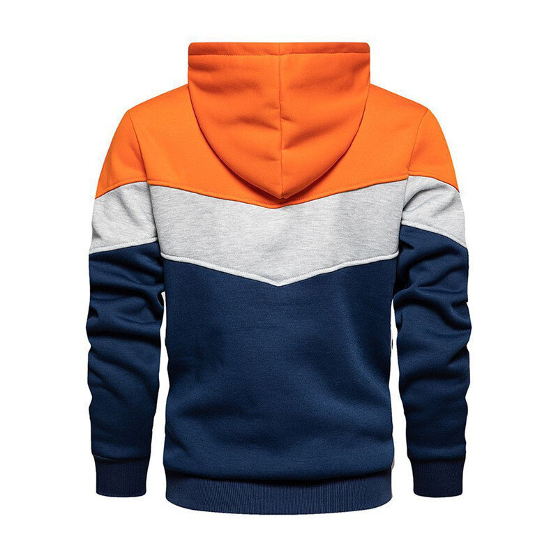 Primavera outono hoodies dos homens cor listrado fino com capuz sweatshirts dos homens casacos masculinos casual roupas esportivas streetwear dropshipping