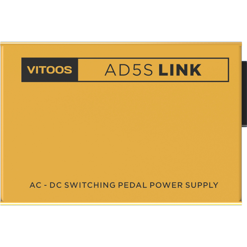 VITOOS-AD5S LINK AD5SL Efeito Pedal Alimentação, totalmente isolado Filtro Ripple, redução de ruído, alta potência Digital Effector