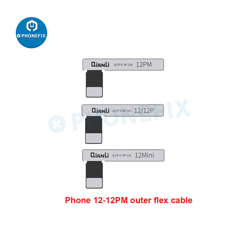 Qianli korektor Data baterai daya salinan kabel fleksibel 100% memperbaiki baterai Pop Up Error penghapus peringatan kesehatan untuk iPhone 11-14ProMax