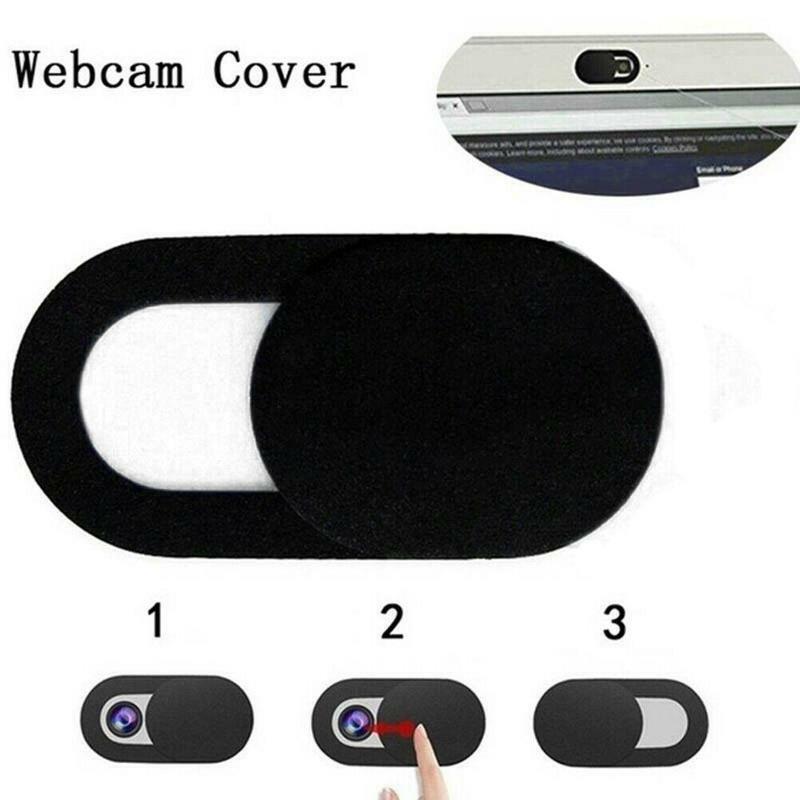 Universal Plastic WebCam Cover Shutter, Slider magnético, Etiqueta de privacidade para iPhone, Laptop, Web, PC, Tablet, 1PC