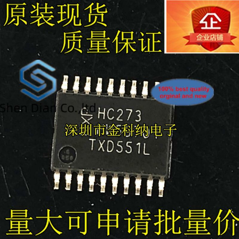 10pcs 100% originale nuovo in magazzino chip HC273 TSSOP20 chip trigger logico pin
