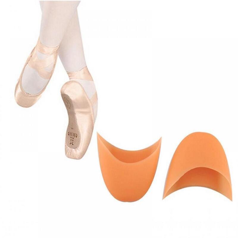 1 pares de cuidados com os pés silicone macio ballet pointe sapatos dança almofadas protetor do dedo do pé cuidados com os pés bunion corrector gel meias