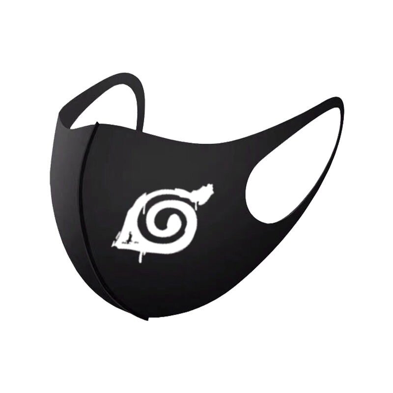 Anime NARUTO Akatsuki Sharingan Mask Coaplay Prop Red Cloud Anti Smog Washable Masks