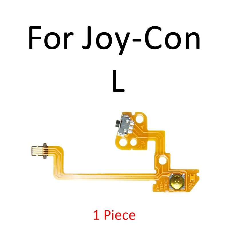 Botón izquierdo y derecho para Nintendo Switch Lite Joy-Con, botón de encendido y apagado, L, SL, ZR, ZL, SR, Cable flexible de Control