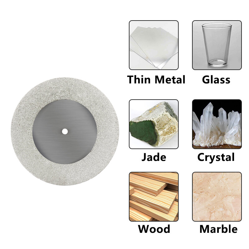 XCAN-شفرة منشار دائرية صغيرة ، الماس ، 16-60 مللي متر ، 38 قطعة ، لأدوات دريميل الدوارة