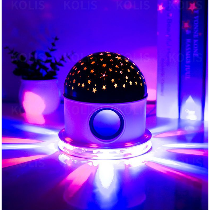 Gorąca sprzedaż LED światło nocne RGB z pilotem Bluetooth listwa oświetleniowa Gypsophila LED lampa zdalnego projektora dziecko prezent światło