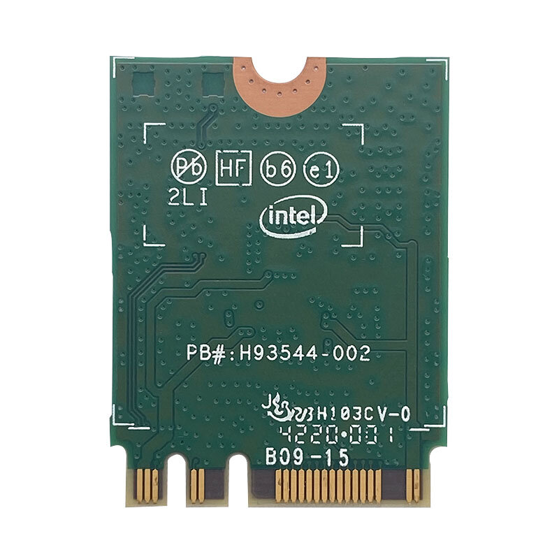 Новинка двухдиапазонный беспроводной адаптер-AC 8265 Intel 8265HMW 2,4G/5G 802.11ac 867 Мбит/с Bluetooth 4,2 8265AC 2x2 MU-MIMO NGFF M.2 Wifi карта
