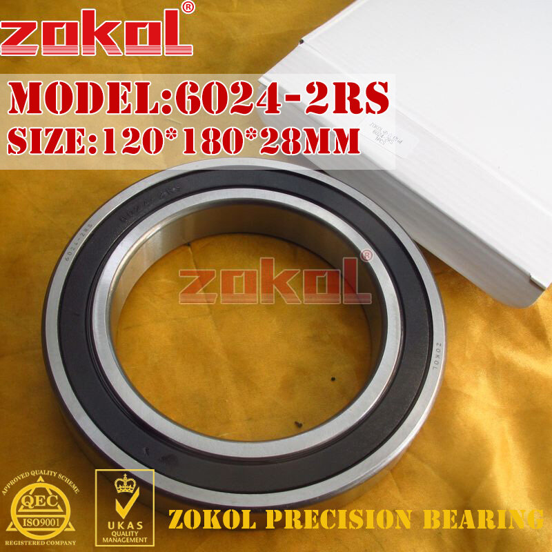 ZOKOL 6022 To 6052 RS 2RS C3Z1 Deep Groove Ball Bearing 6024 6026 6028 6030 6032 6034 6036 6038 6040 6044 6048