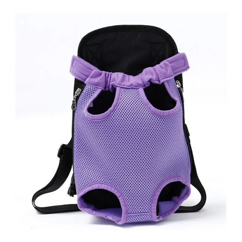 Fashion Pet Dog Carrier Backpack Bag Travel Portable Breathable Mesh Summer Back Pack for Small Medium Teddy Chihuahua Dogs