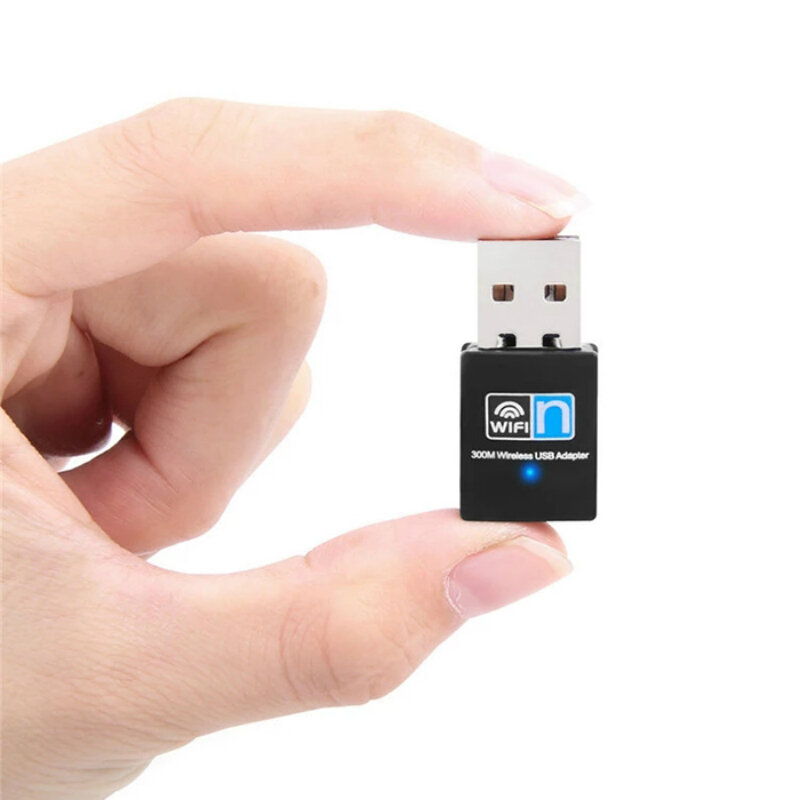 USB-адаптер Wi-Fi 802.11n/b/g, 300 Мбит/с
