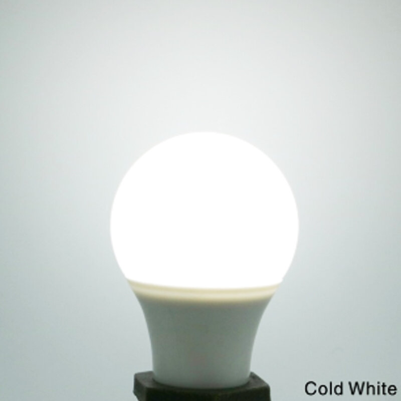 Ampoule LED E27, projecteur de Table, lumière blanche froide, 12V 24V-85V 5W 7W 9W 12W 15W 18W
