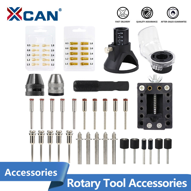 Xcan Rotary Tool Accessoires Kit Zaagblad Doorn Mini Boorkop Rotary Dedicated Locator Voor Dremel Rotary Gereedschap