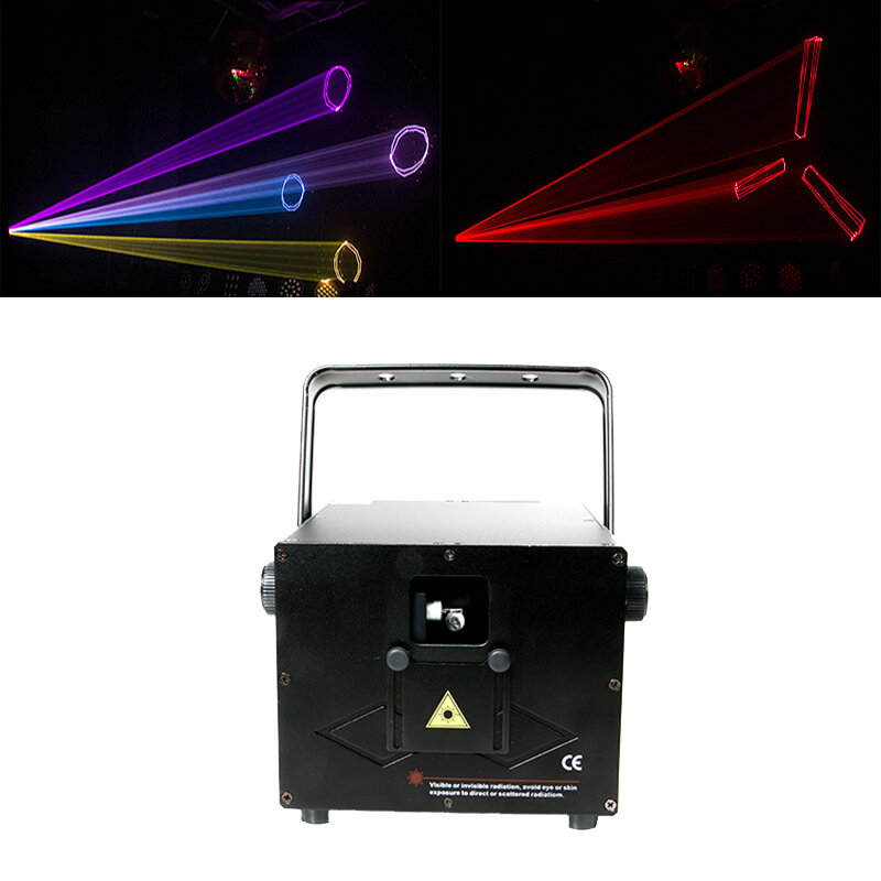Potężny 1000mw RGB cartoon Laser liniowy kwiat zwierząt taniec skaner światła strona główna DJ oświetlenie sceniczne KTV pokaż laser