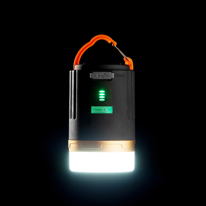 LED Camping Light led ładowane na USB przenośna latarnia oświetlenie namiotowe LED powerd do telefonu praca awaryjna z magnesem wiszące