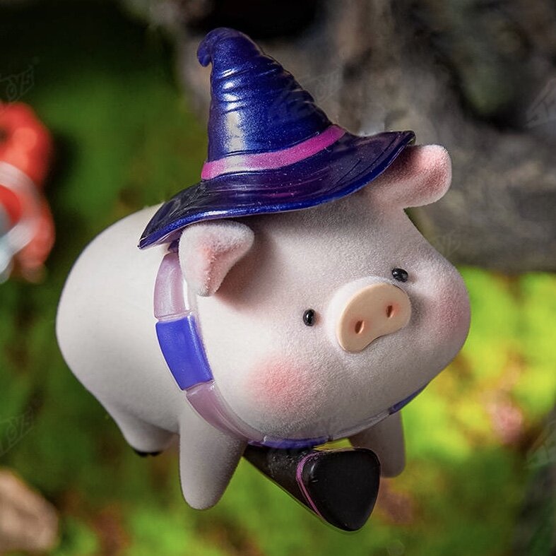 Blind Box Toys Canned The Wizard LULU Pig Caja Ciega Blind Bag Toys for Girls Anime Figures Cute Model Birthday Gift Home Decore