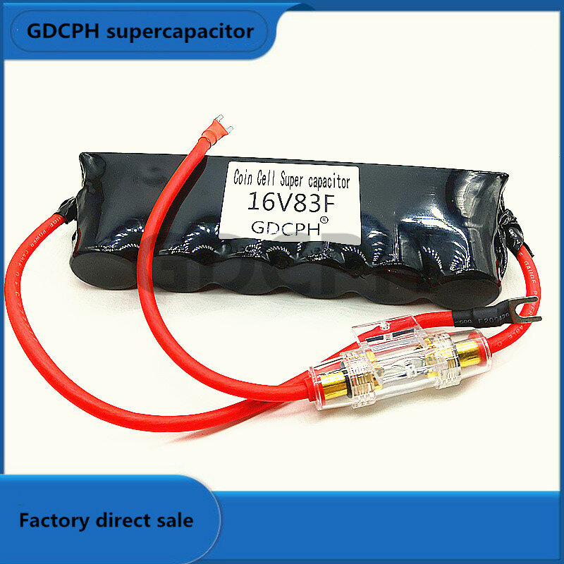 16v83f ultracapacitor retificador eletrônico automotivo 2.7v 500f capacitor partida 16v 100f