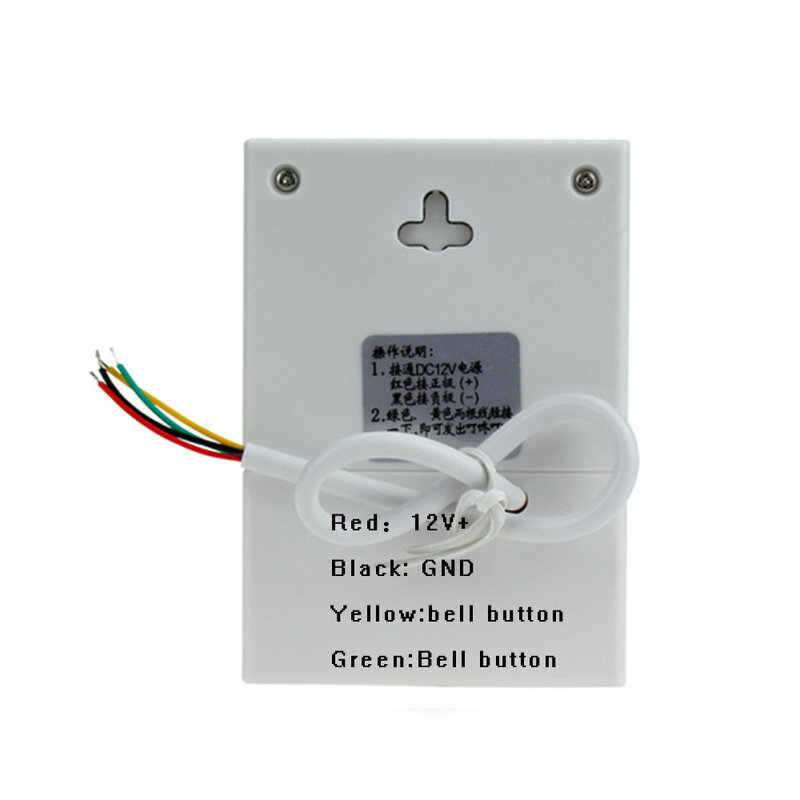 Wired Doorbell DC 12V Vocal Chime For Office Home Access Control System Wired Door Bell