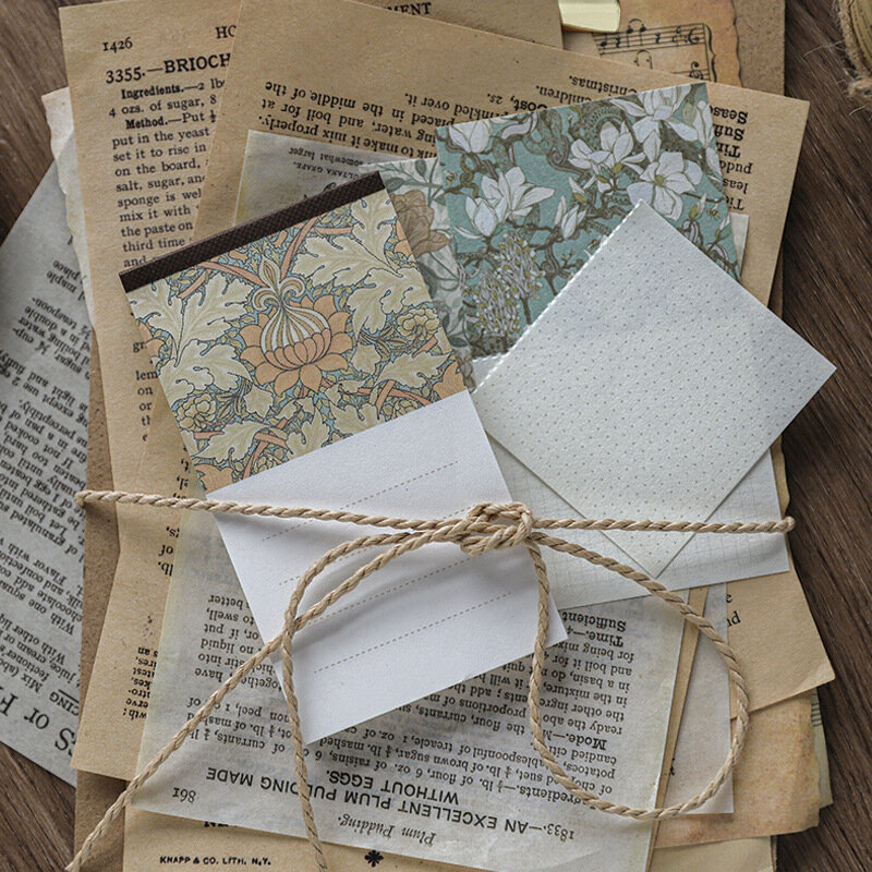 60 arkuszy kreatywny składany zeralny notatnik podręcznik karteczki do planowania dziennik dekoracyjne DIY papierowy materiał papierniczy