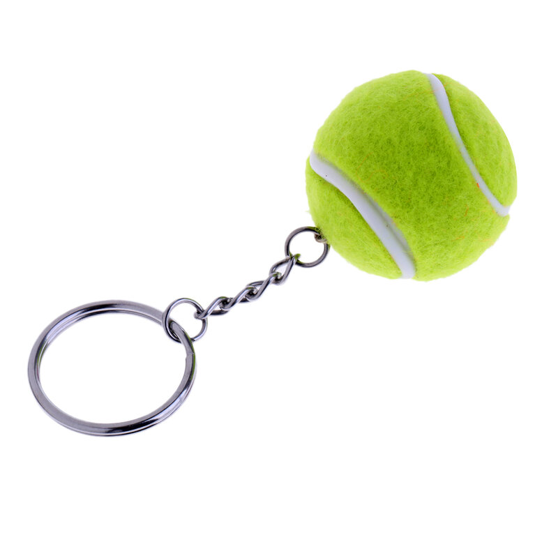 มินิเทนนิสลูกบอลพวงกุญแจโทรศัพท์มือถือเครื่องประดับเทนนิสของที่ระลึก