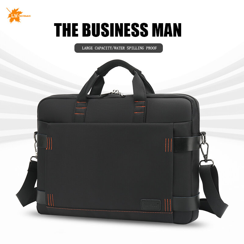 custom bag Women's bag Laptop bag Men's Handbags Sleeve Case Protective Shoulder Bag briefcases Men's handbag for documents