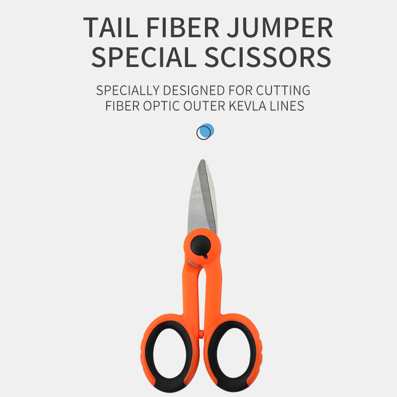 Fiber Optic Kevlar Shears Scissors Aramid  fiber optic aramid wire pigtail jumper scissors ftth tools simple