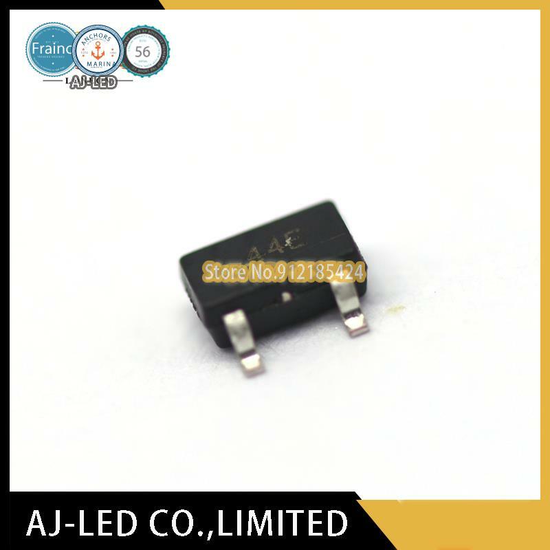Interruptor de circuito magnético, elemento Hall Unipolar, SMD SOT23, A3144ELHLT-T, marca del Sensor: 44E, 10 unids/lote
