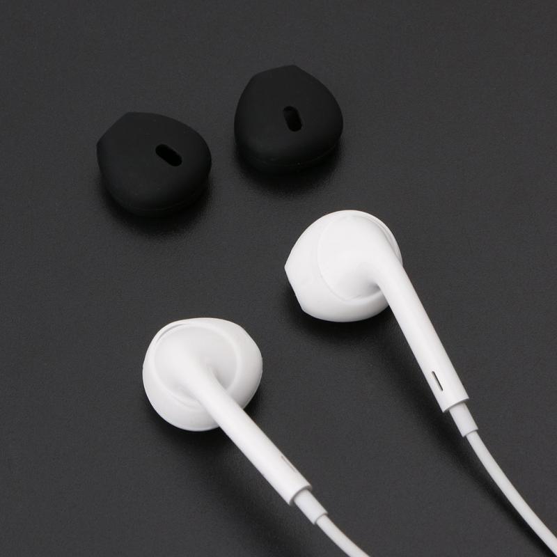 Sport Soft Silicone Ear pads Covers Replacement High Low Temperature Resistance Earphone Cushion Airpods Case Ear Caps