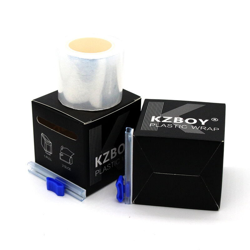 Kzboy 1 rolo/lote profissional microblading limpar tatuagem filme plástico envoltório conservante para olho sobrancelha lábio tatuagem proteger acessório