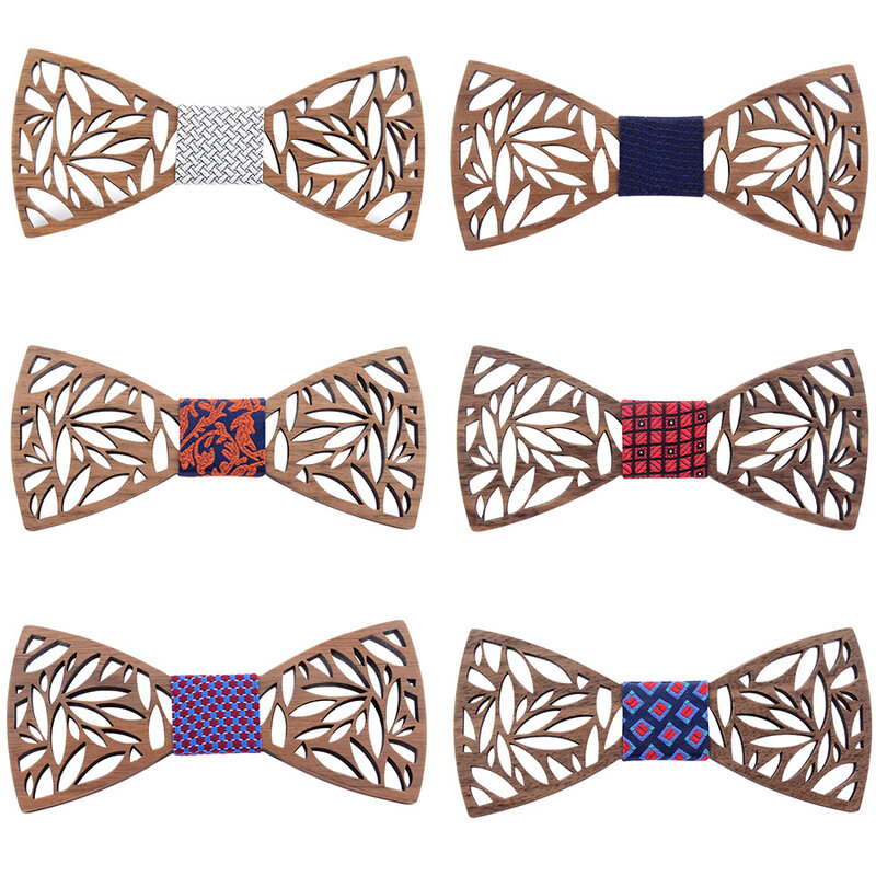 ربطة عنق خشبية مزهرة قابلة للتعديل للرجال ، إكسسوار زفاف من الحرير والخشب ، مثالي للرقبة ، هدية 2020