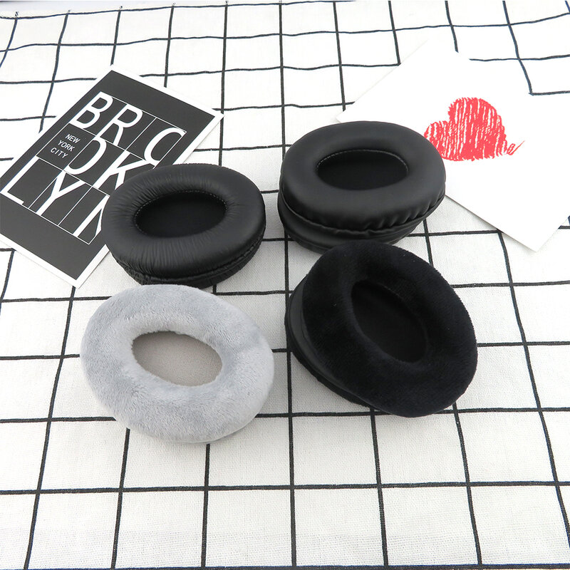 Headphone ear pads, feitos de couro pu, espuma, substituição, para samsung ha-s90bn ha s90bn