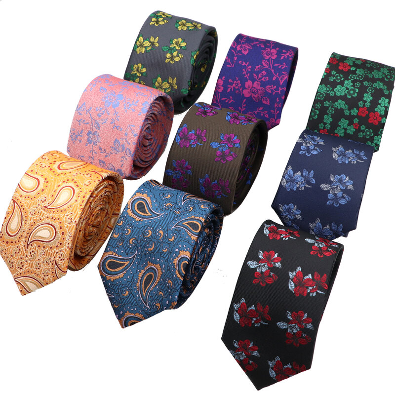 Corbata con estampado de corbata para hombre, accesorios de ropa de fiesta de boda cómodos y a la moda
